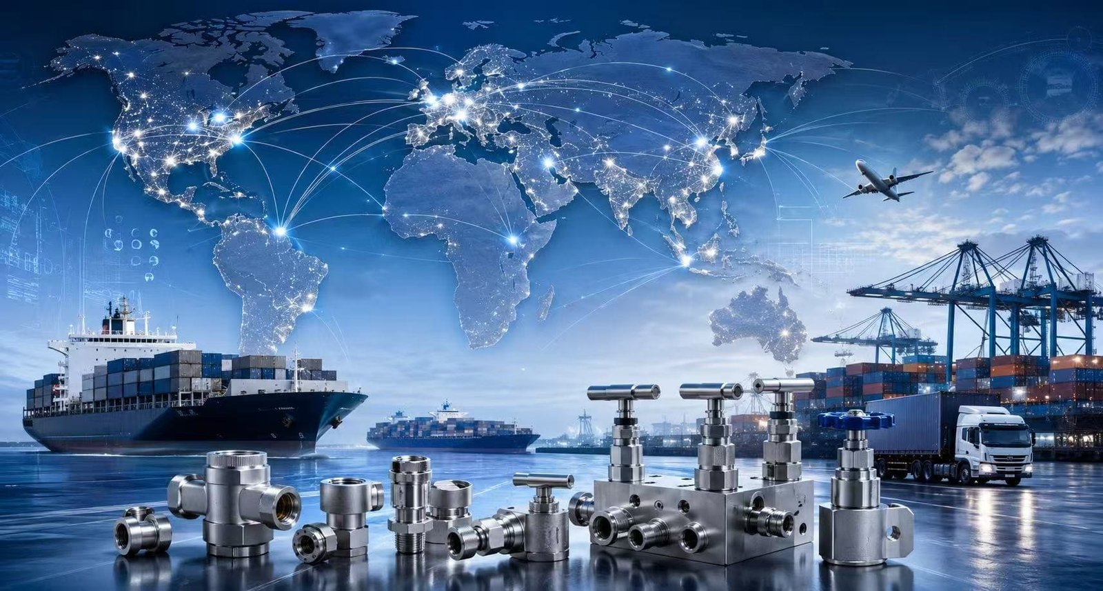 Global market map showing Seewaylok export regions